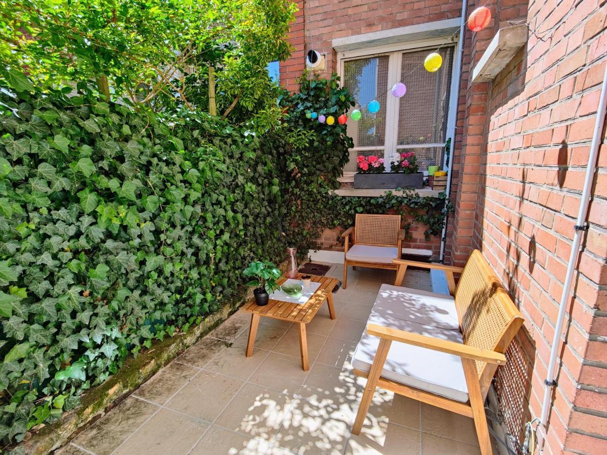 Le Rainbow - Grand Studio Avec Terrasse Dunkirk Dış mekan fotoğraf