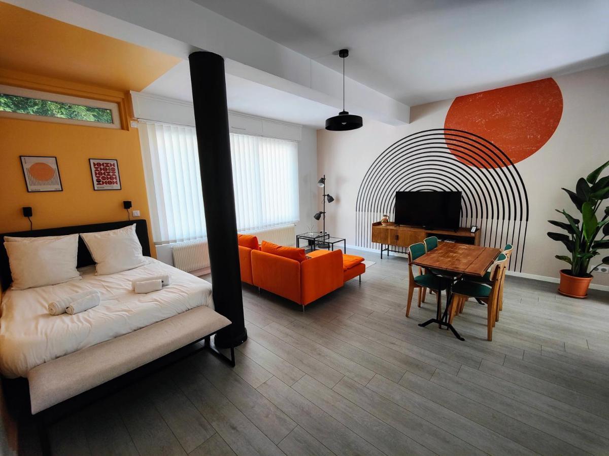 Le Rainbow - Grand Studio Avec Terrasse Dunkirk Dış mekan fotoğraf